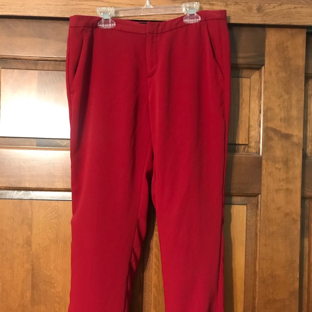 Red Banana Republic Dress Pants